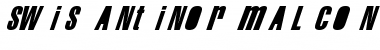 Swis AntiNormal Condensed Normal Font