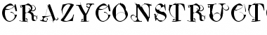 CrazyConstructor Font