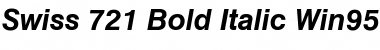 Swis721 Win95BT Bold Italic