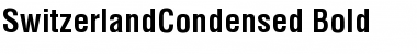 SwitzerlandCondensed Bold Font