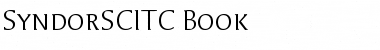 Download SyndorSCITC Font