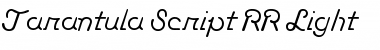 Tarantula Script RR Font