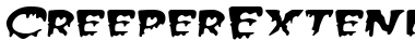 CreeperExtended Font