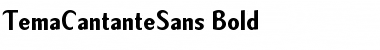 TemaCantanteSans Font