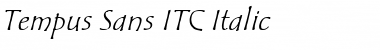 Tempus Sans ITC Font