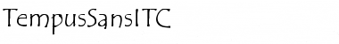TempusSansITC Font