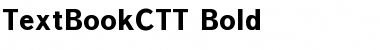 TextBookCTT Font