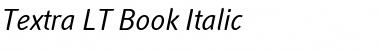 Textra LT Book Italic Font