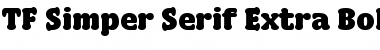 TF Simper Serif Font