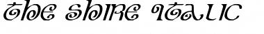 The Shire Italic Font