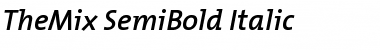TheMix-SemiBold Font