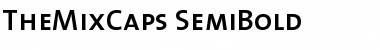 TheMixCaps-SemiBold Font