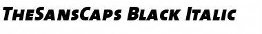 TheSansCaps-Black Font