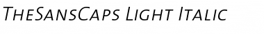 TheSansCaps-Light Font