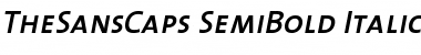 TheSansCaps-SemiBold Font