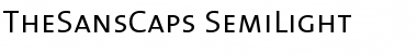 Download TheSansCaps-SemiLight Font