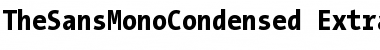 The Sans Mono Condensed- Regular Font