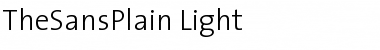 TheSansPlain-Light Font