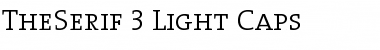 TheSerif Light Font