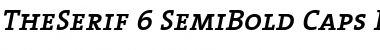 TheSerif SemiBold Italic
