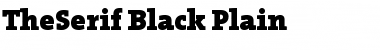 Download The Serif Black- Font