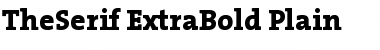The Serif Extra Bold- Regular