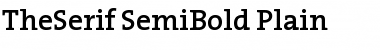 The Serif Semi Bold- Regular