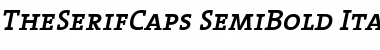 TheSerifCaps-SemiBold Font
