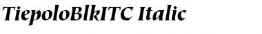 TiepoloBlkITC Italic