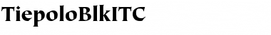 TiepoloBlkITC Font