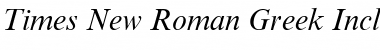 Times New Roman Greek Font