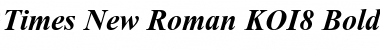 Times New Roman KOI8 Bold Italic