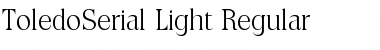ToledoSerial-Light Regular