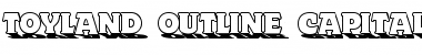 Toyland Outline Capital Regular Font