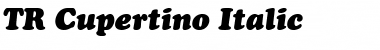 TR Cupertino Italic Font