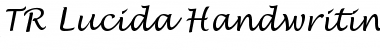 TR Lucida Handwriting Font