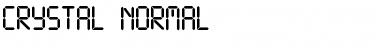 Crystal Normal Font