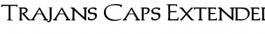 Trajan'sCapsExtended Bold Font