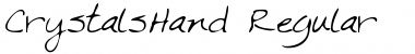 CrystalsHand Font
