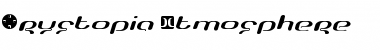 Crystopia Atmosphere Font