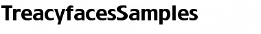 TreacyfacesSamples Medium Font
