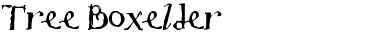 Download Tree Boxelder Font