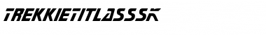 Download TrekkieTitlasSSK Font