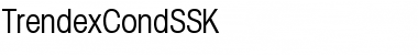 TrendexCondSSK Regular Font