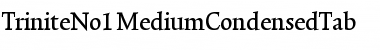 TriniteNo1 MediumCondensedTab