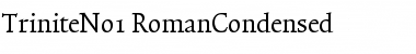 TriniteNo1 RomanCondensed Font