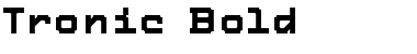 Tronic-Bold Regular Font