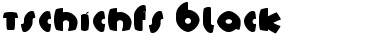 Download TschichFS-Black Font