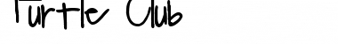 Turtle Club Regular Font