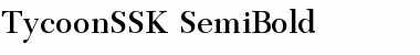 TycoonSSK SemiBold Font